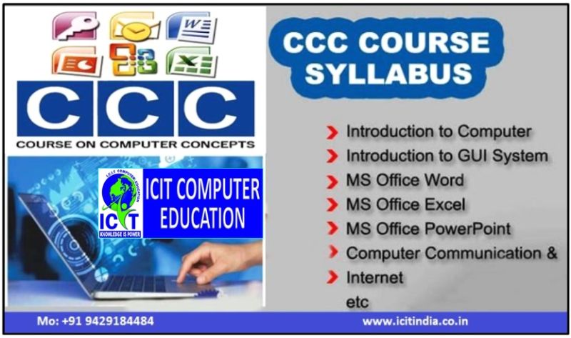 Certificate Course on Computer Concept (C.C.C)
